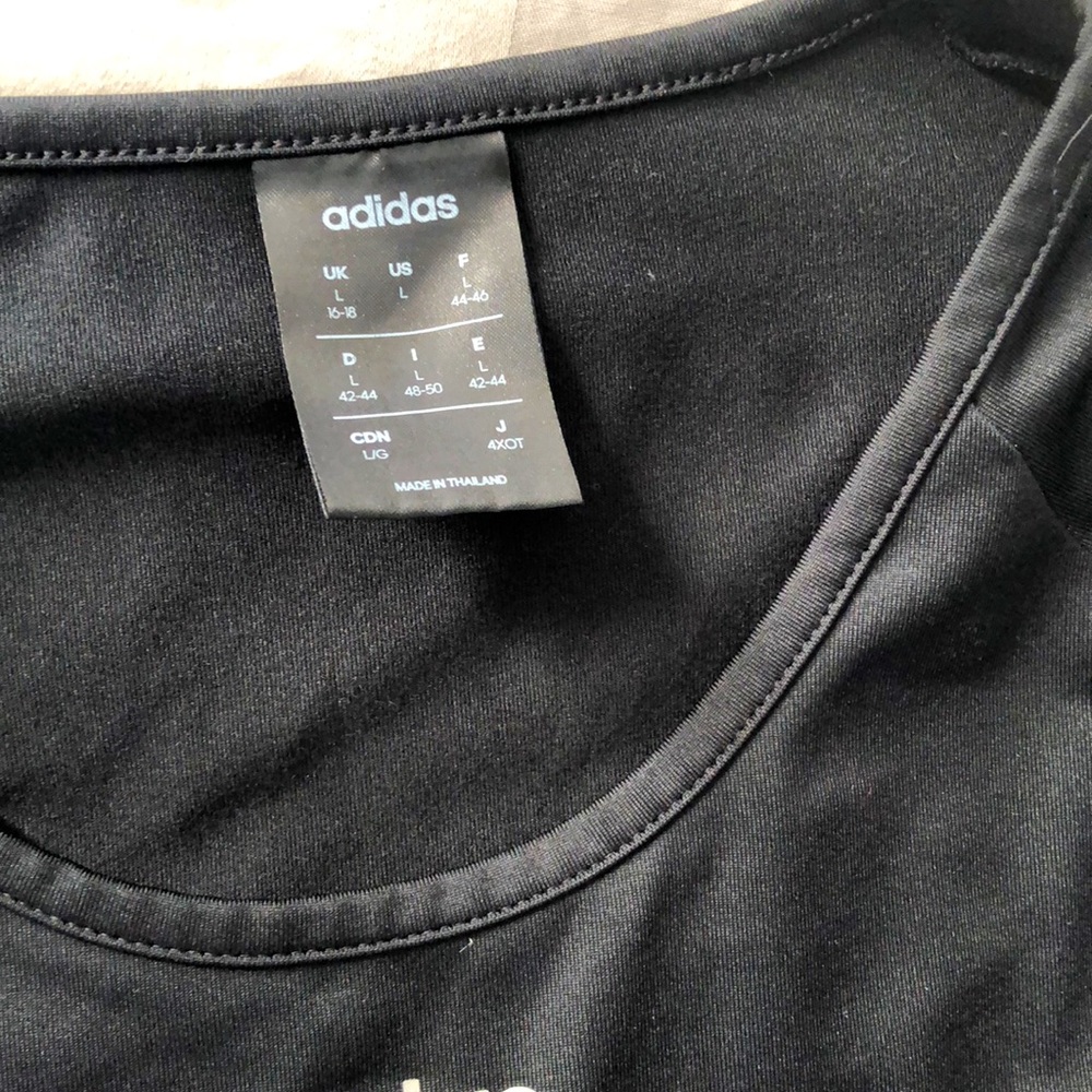 Adidas workout top long sleeves - Picture 2 of 4